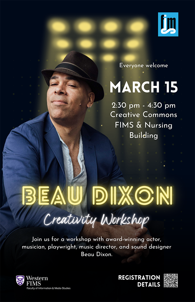 Beau Dixon sitting in a blue blazer and with a brown hat on.