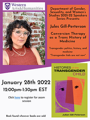 Jules Gill-Perterson, Conversion Therapy as a Trans History of Medicine