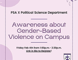 Awareness About Gender-Based Violence on Campus