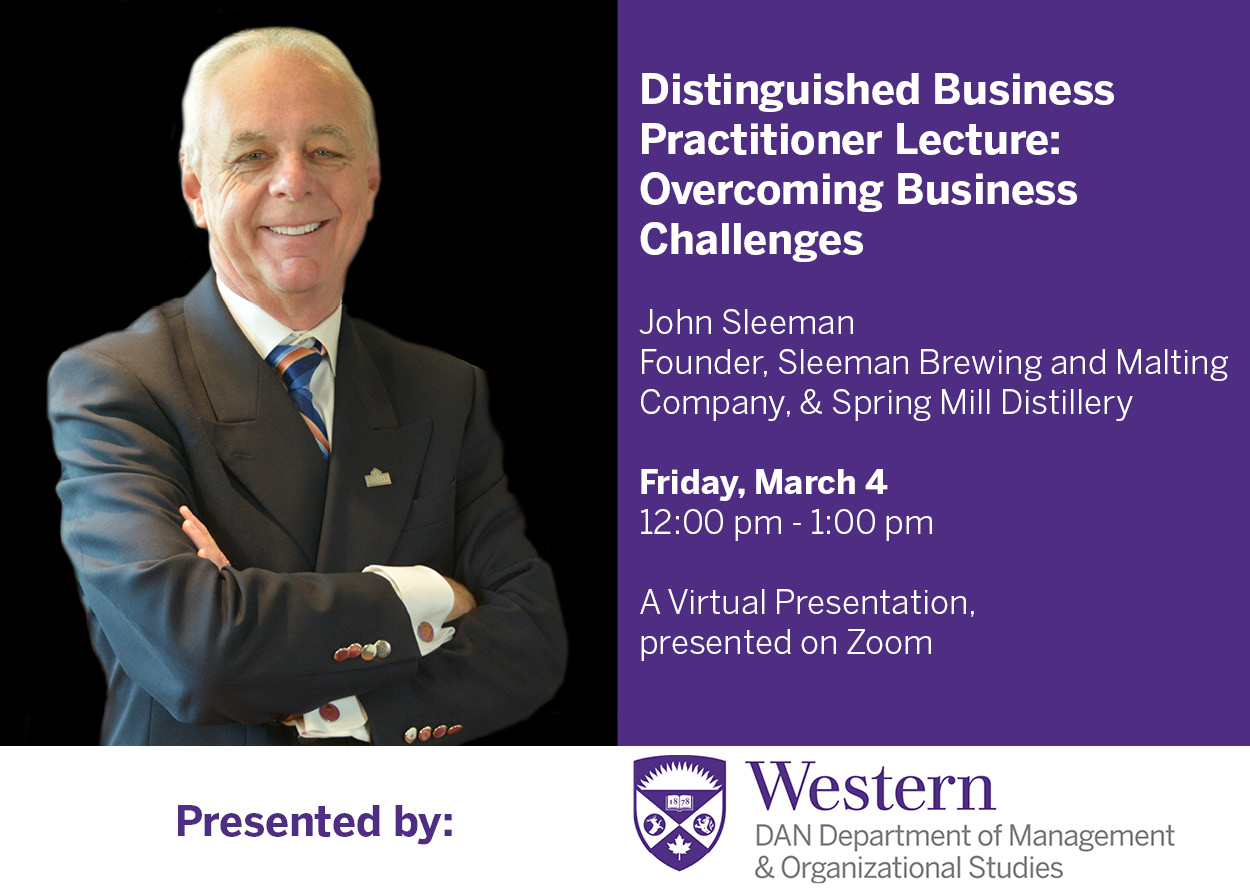 John Sleeman - Overcoming Business Challenges