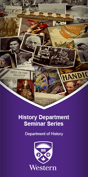Part of the Department of History Research Seminar Series