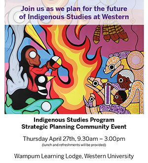 Indigenous Studies Program Strategic Planning Community Event