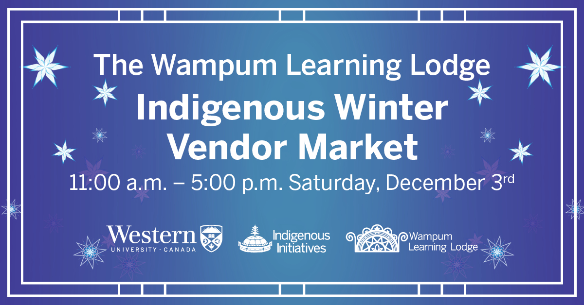 Indigenous Winter Vendor Market