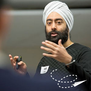 Ash Singh, HBA 2004, facilitates Deloitte Entrepreneurship Bootcamp