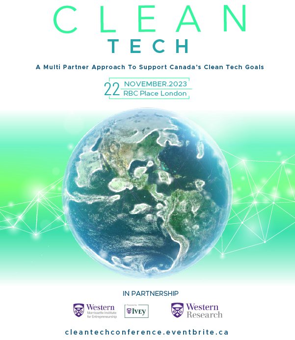 clean tech conference poster